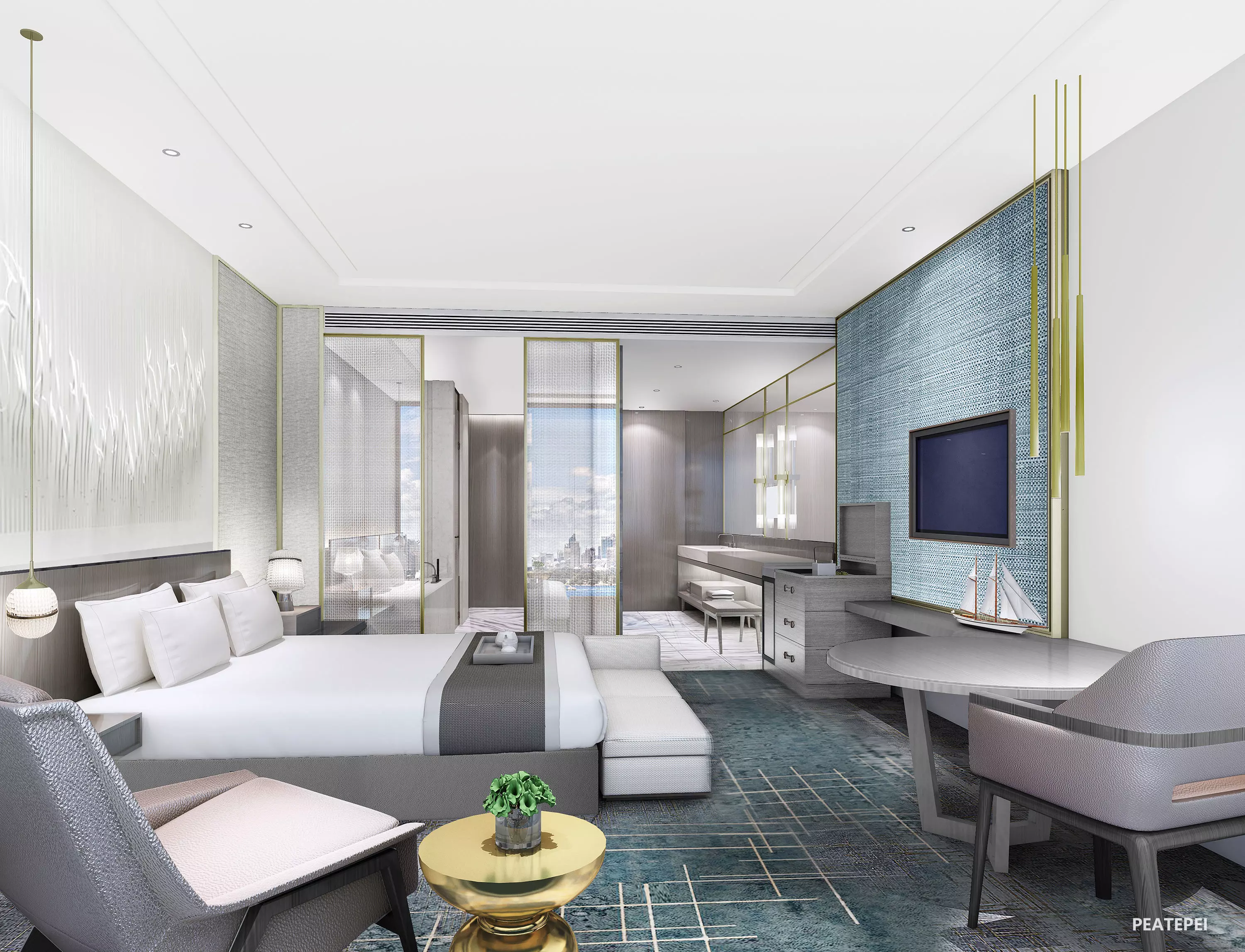 guest room 3D model