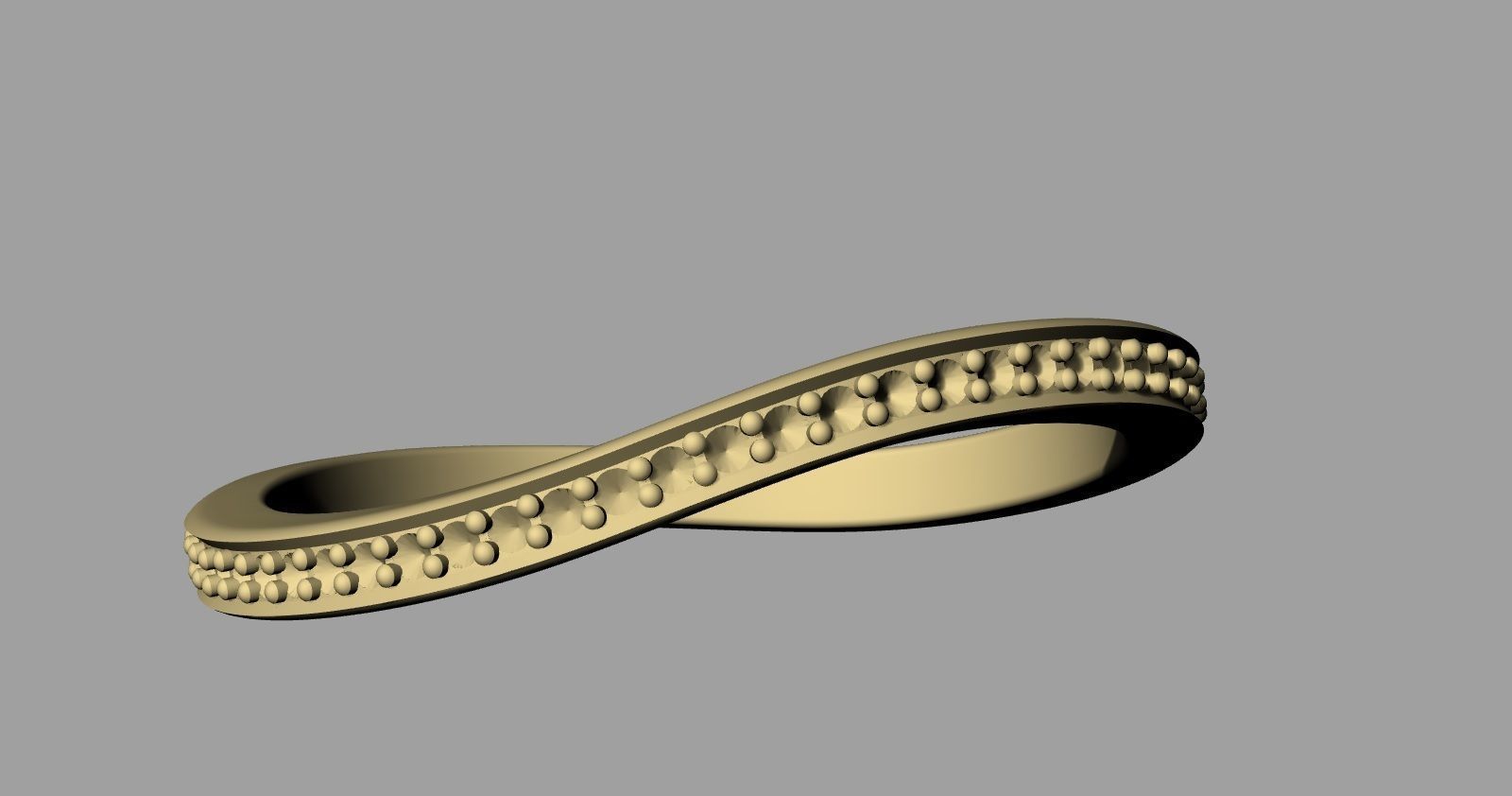 wave ring pre setting 3D print model_6