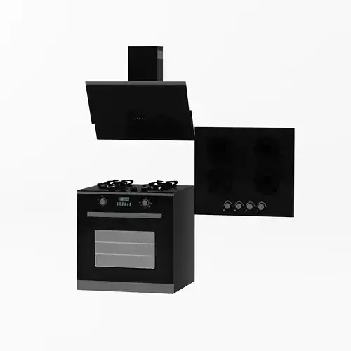 oven set stove and