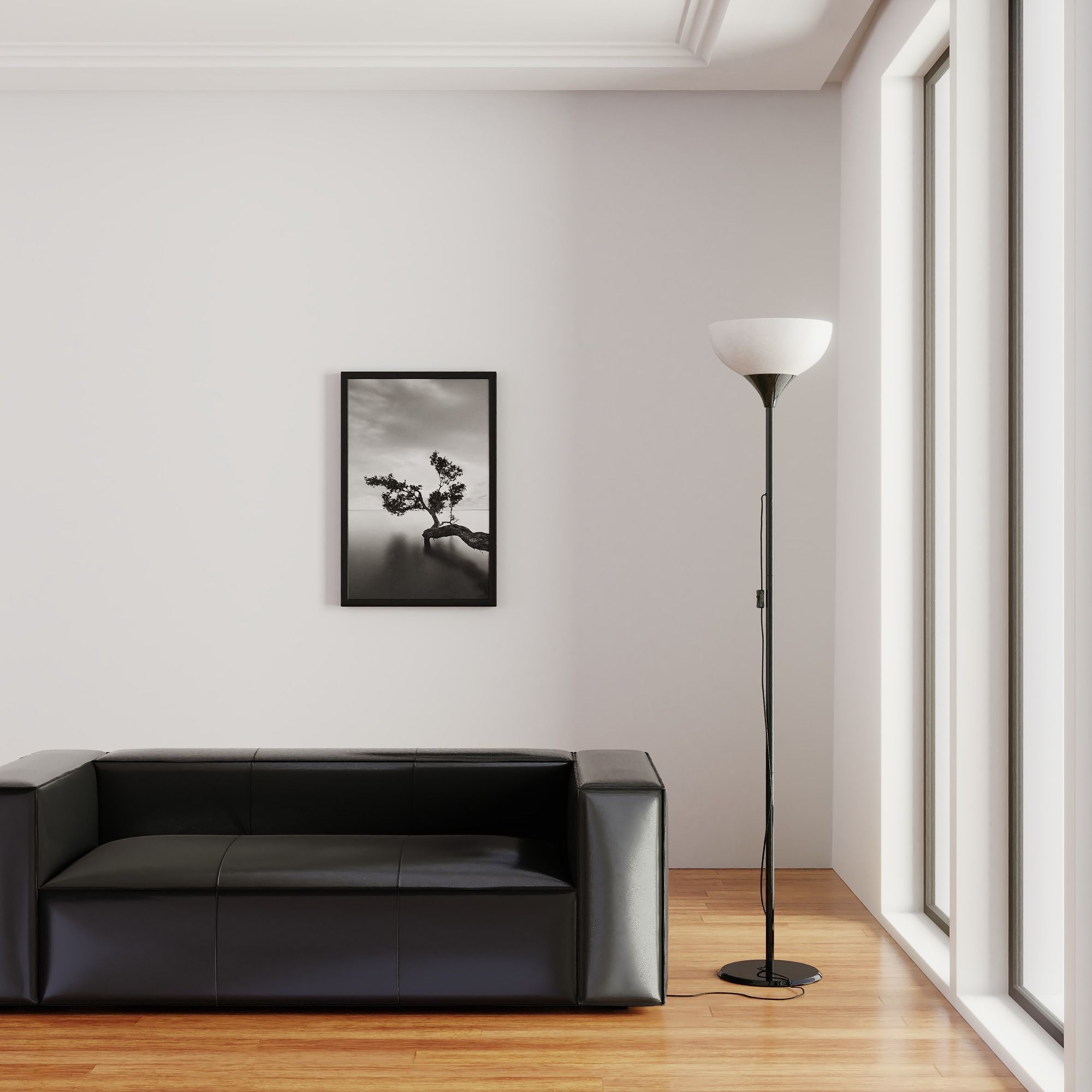 Floorlamp Uplighter 3D model_7