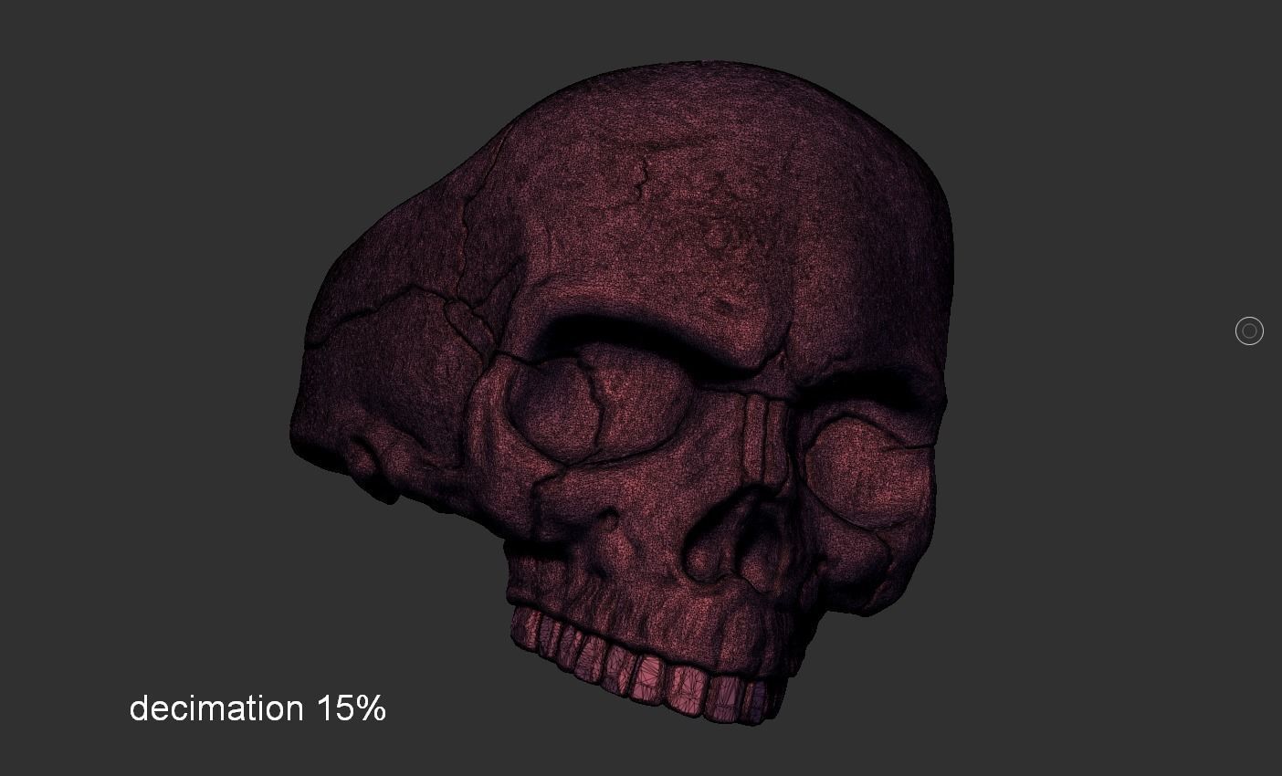 Skull ring 01 3D print model_10