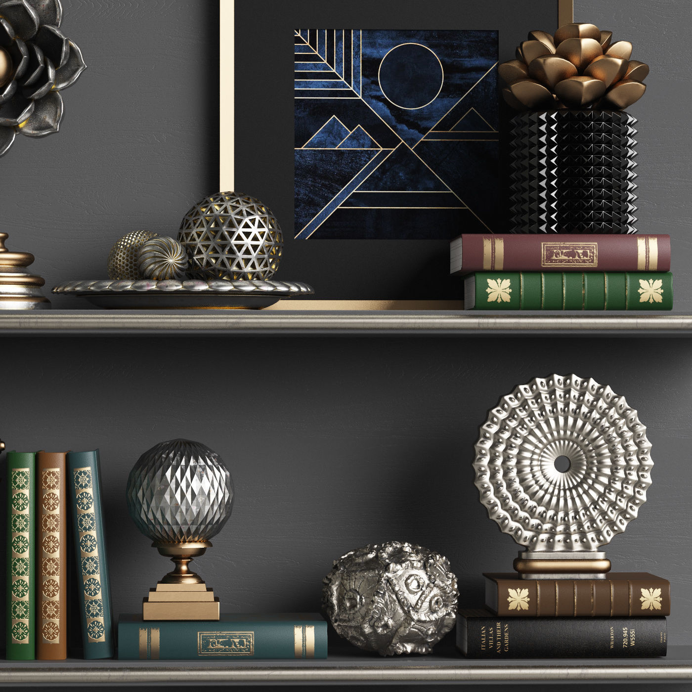 Decor Set 24 3D model_2