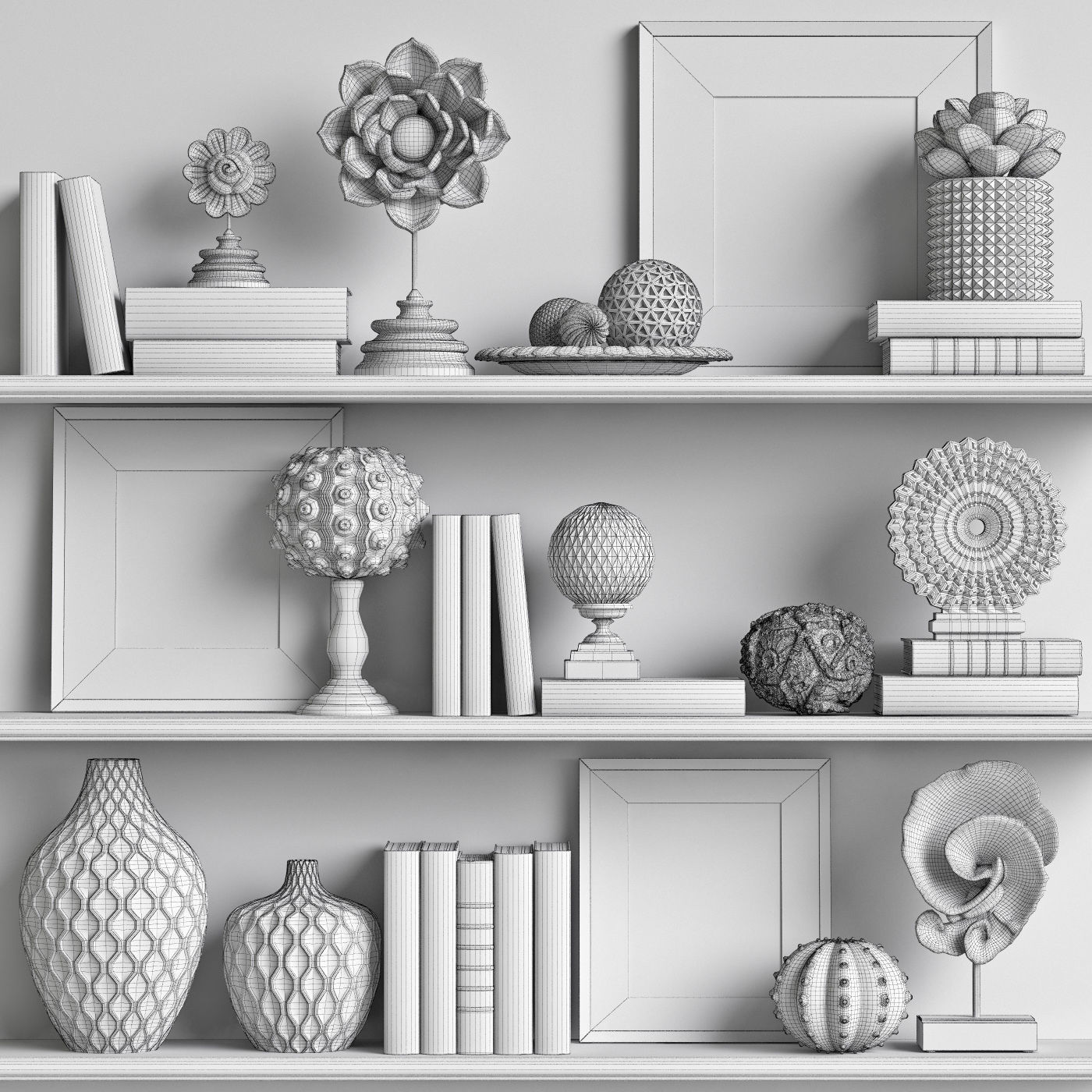 Decor Set 24 3D model_4
