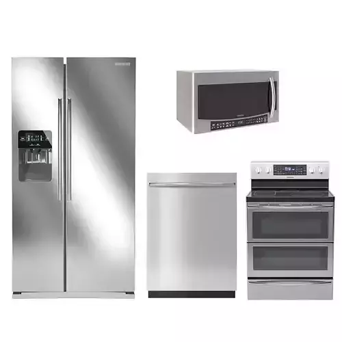 Samsung kitchen appliances 3D model