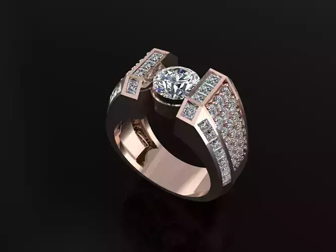 Men engagement ring