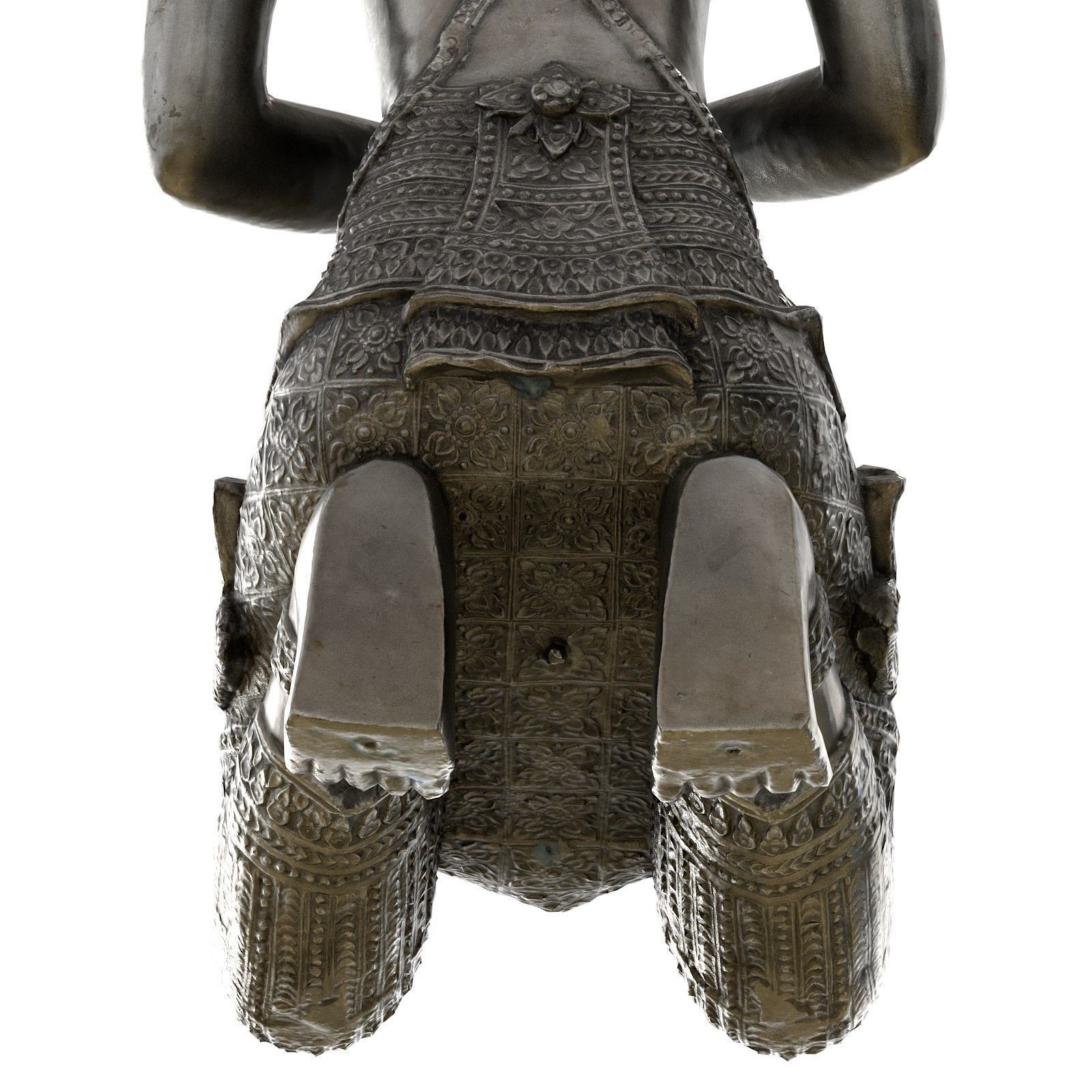 Female Thepphanom Low-poly 3D model_13