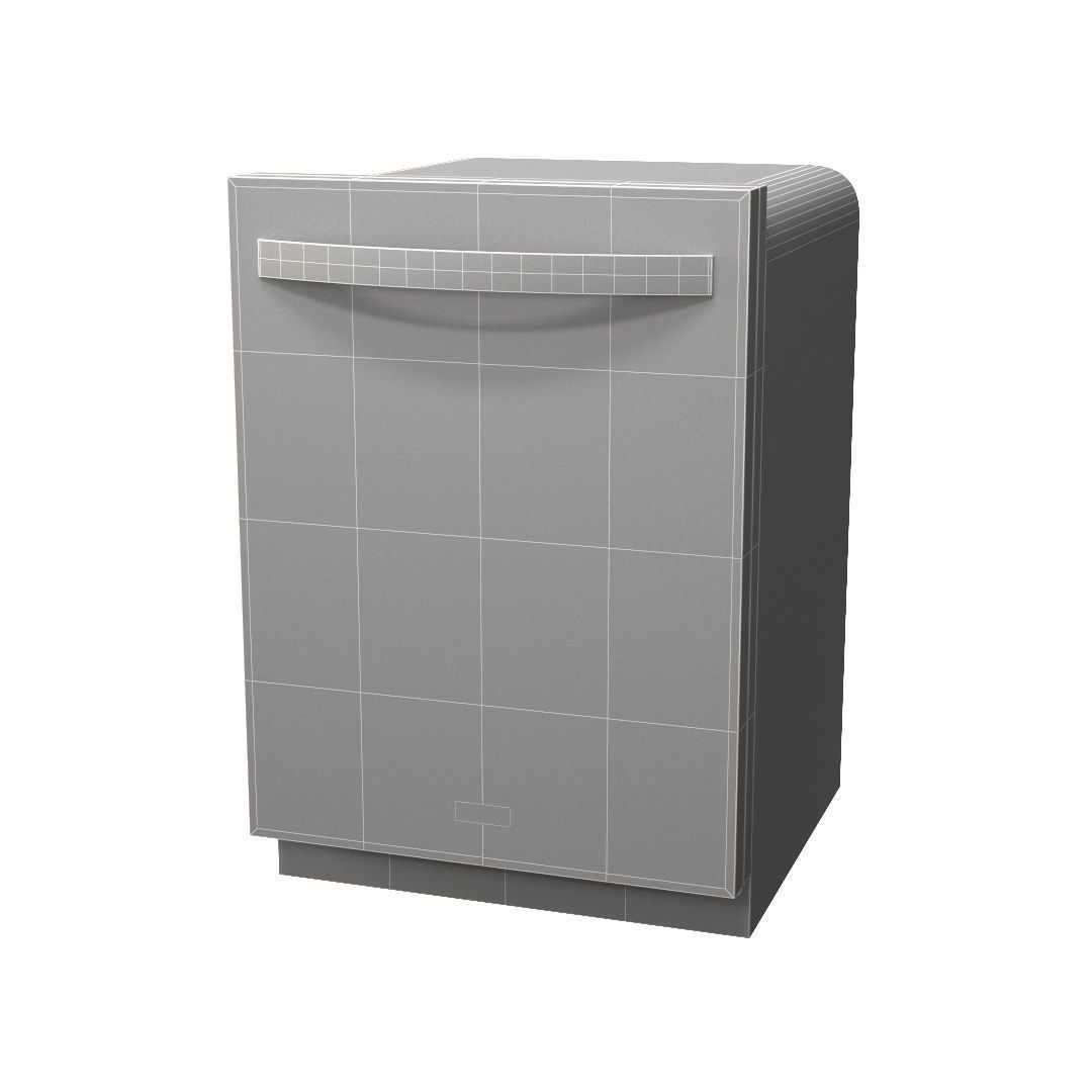 Whirlpool kitchen appliances 3D model_9