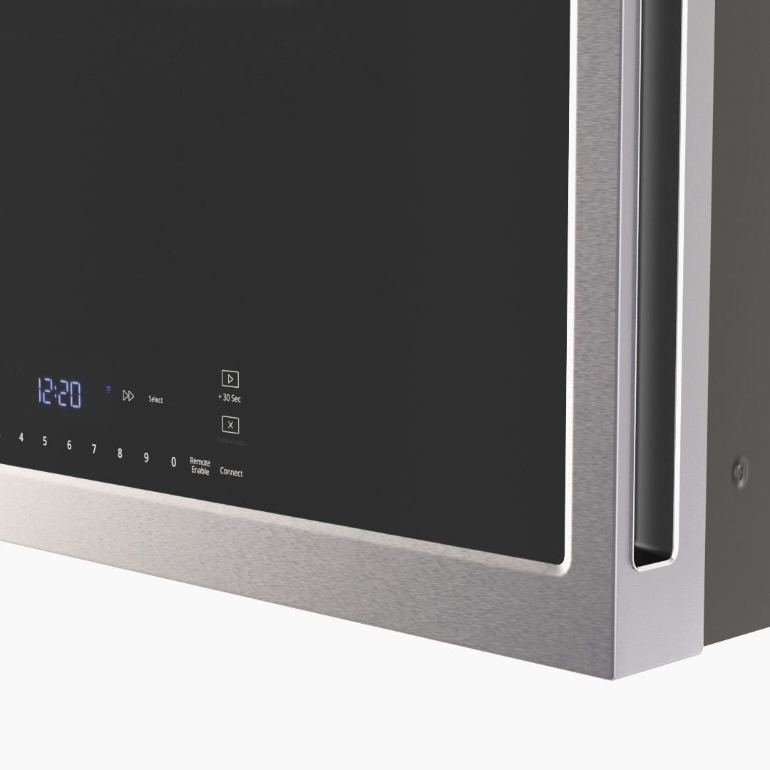 Whirlpool kitchen appliances 3D model_4