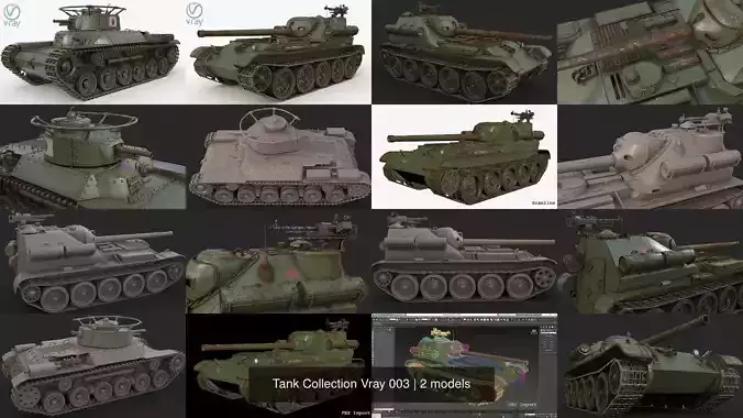 Tank Collection Vray 003