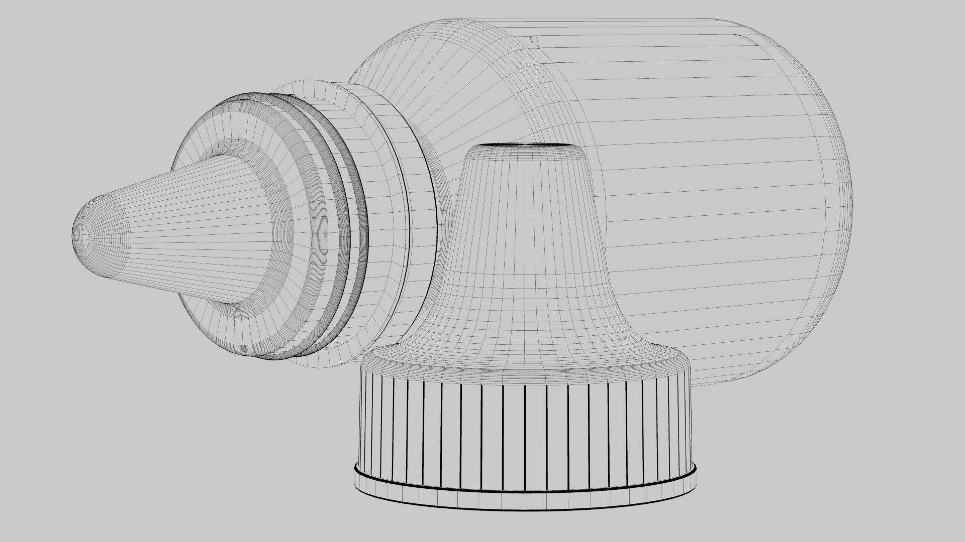 plastic eye dropper 3D model_4