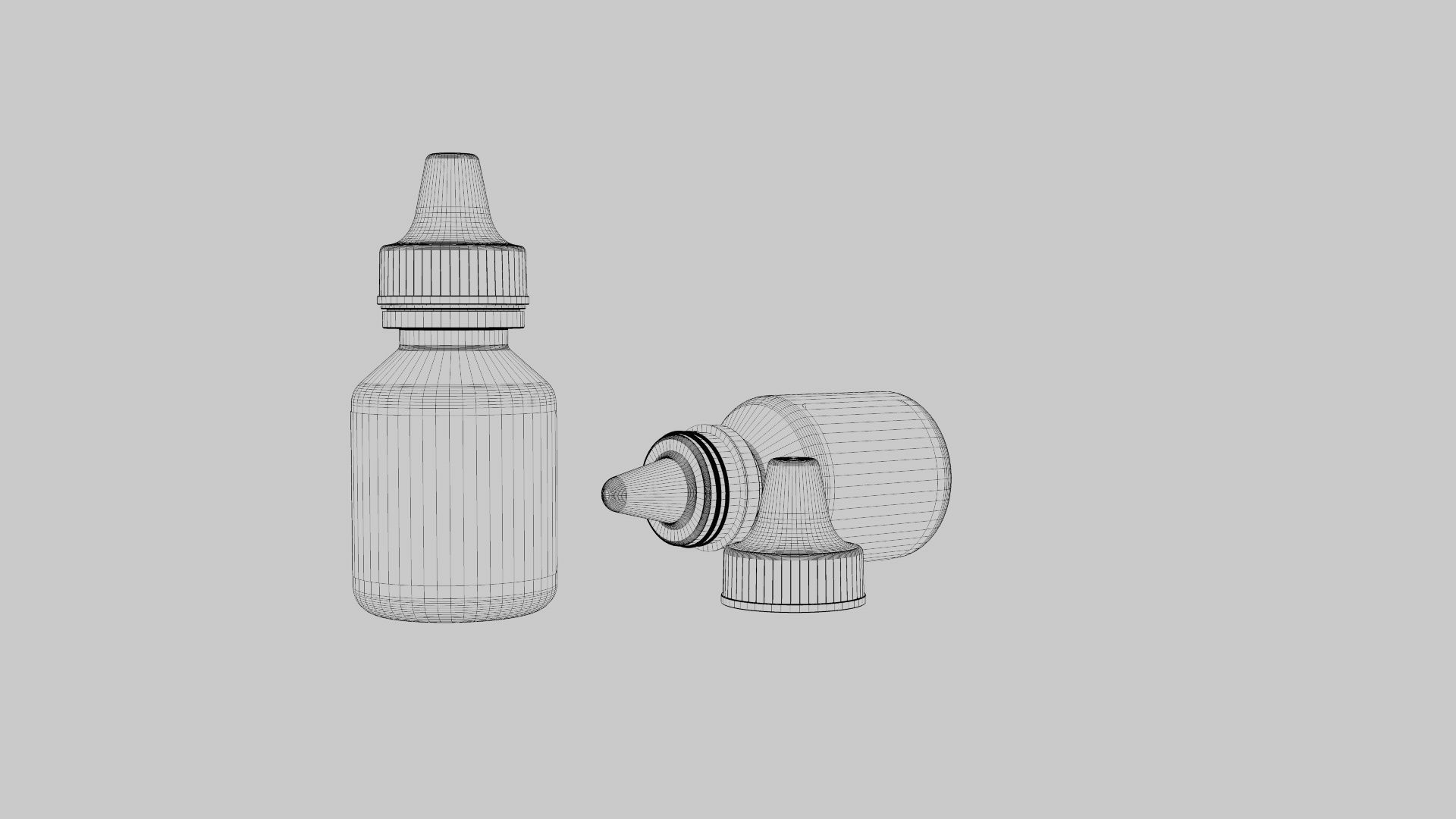 plastic eye dropper 3D model_7