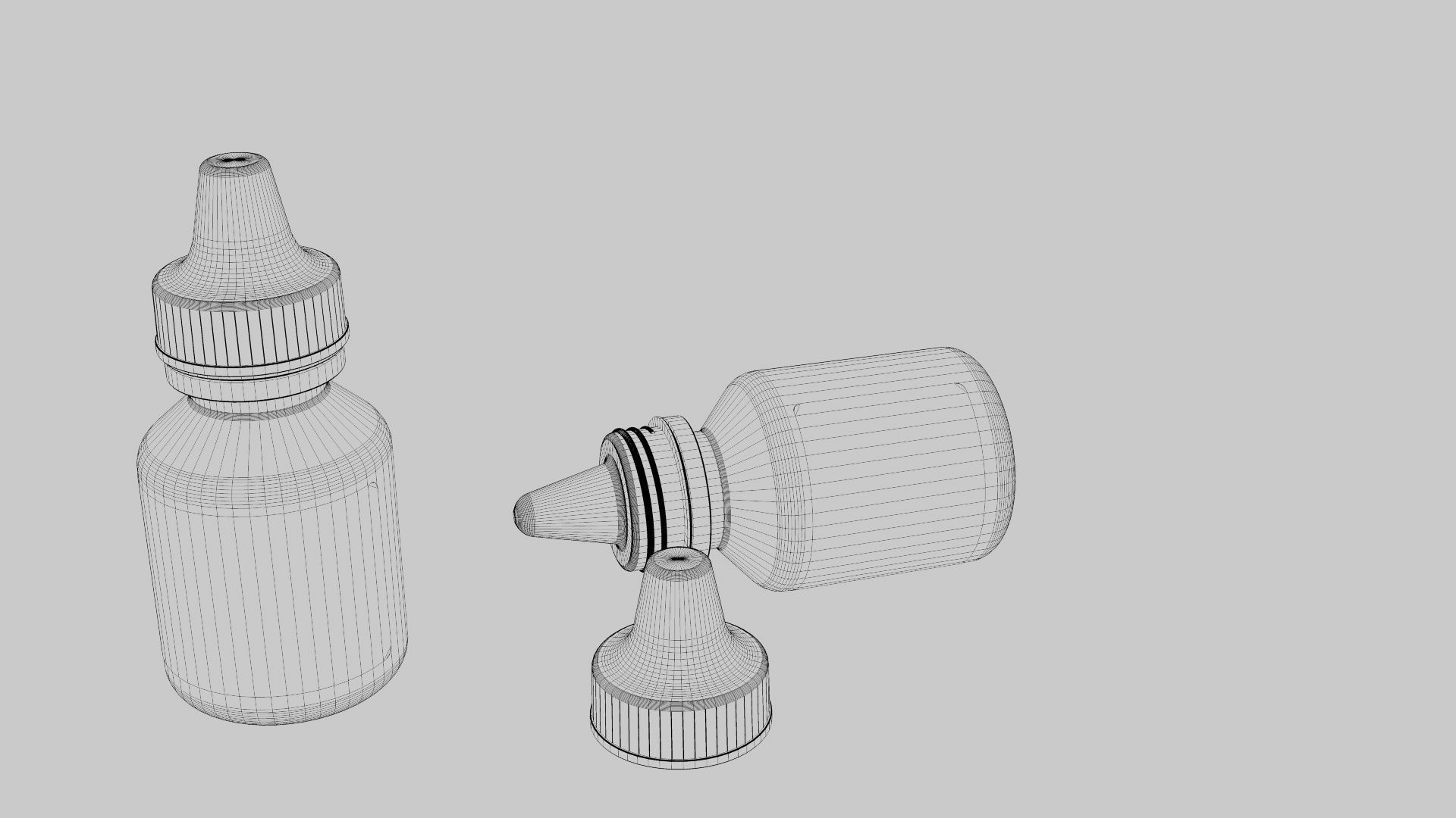 plastic eye dropper 3D model_6