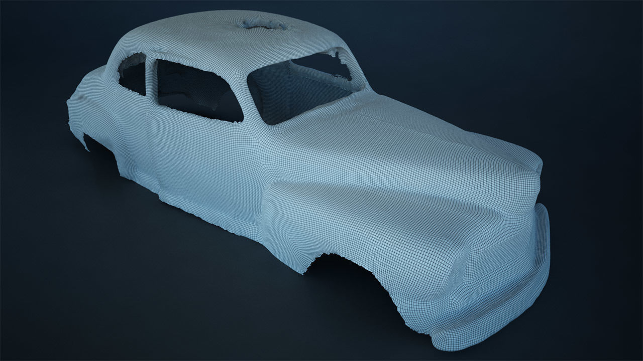 48 OLD ABANDONED CARS 3D model_39