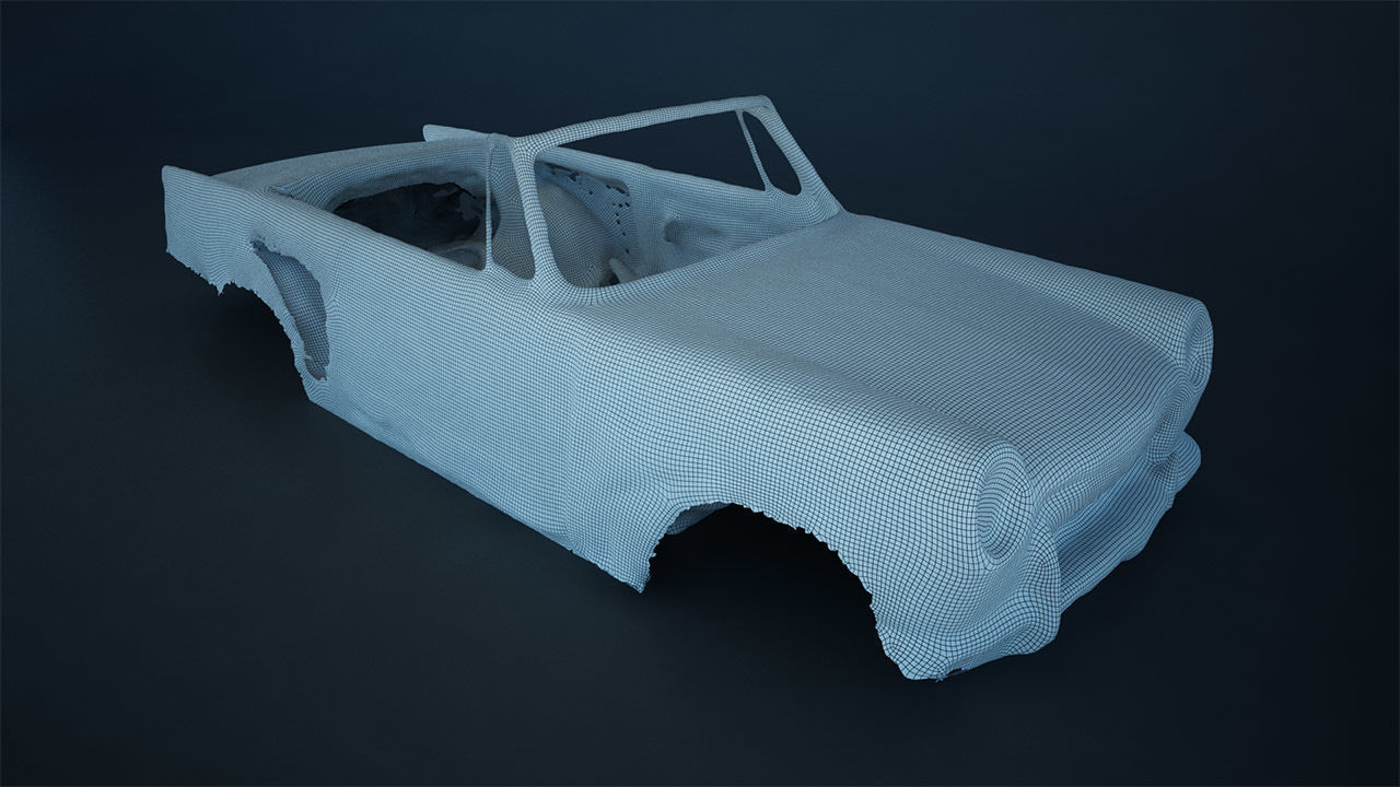 48 OLD ABANDONED CARS 3D model_41