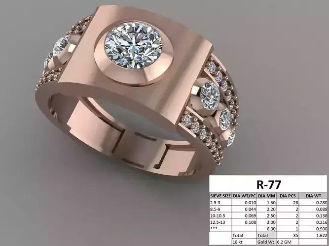 MALE RING 15