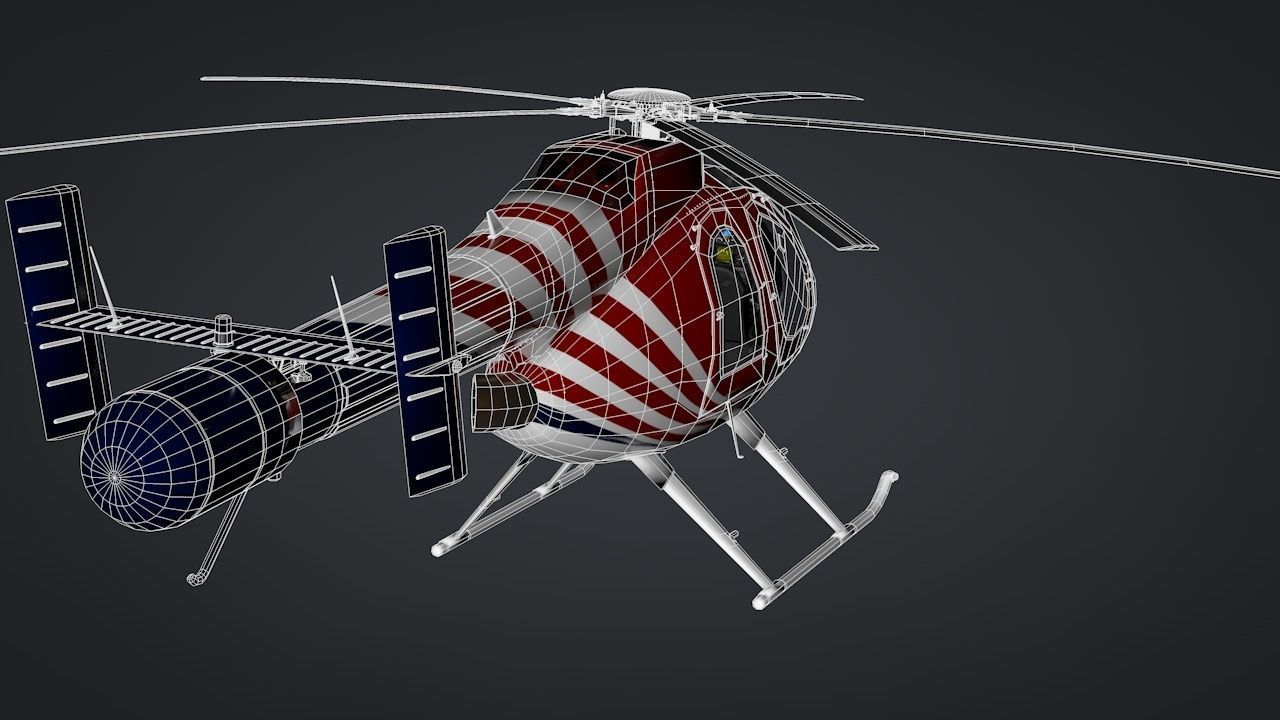 MD-520N NOTAR 3D model_20