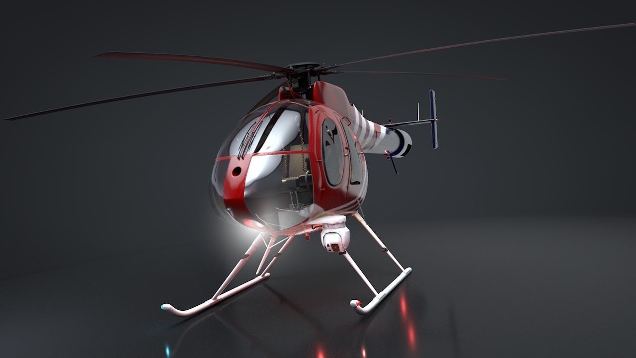 MD-520N NOTAR 3D model_3