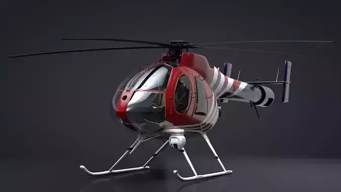MD-520N NOTAR 3D model