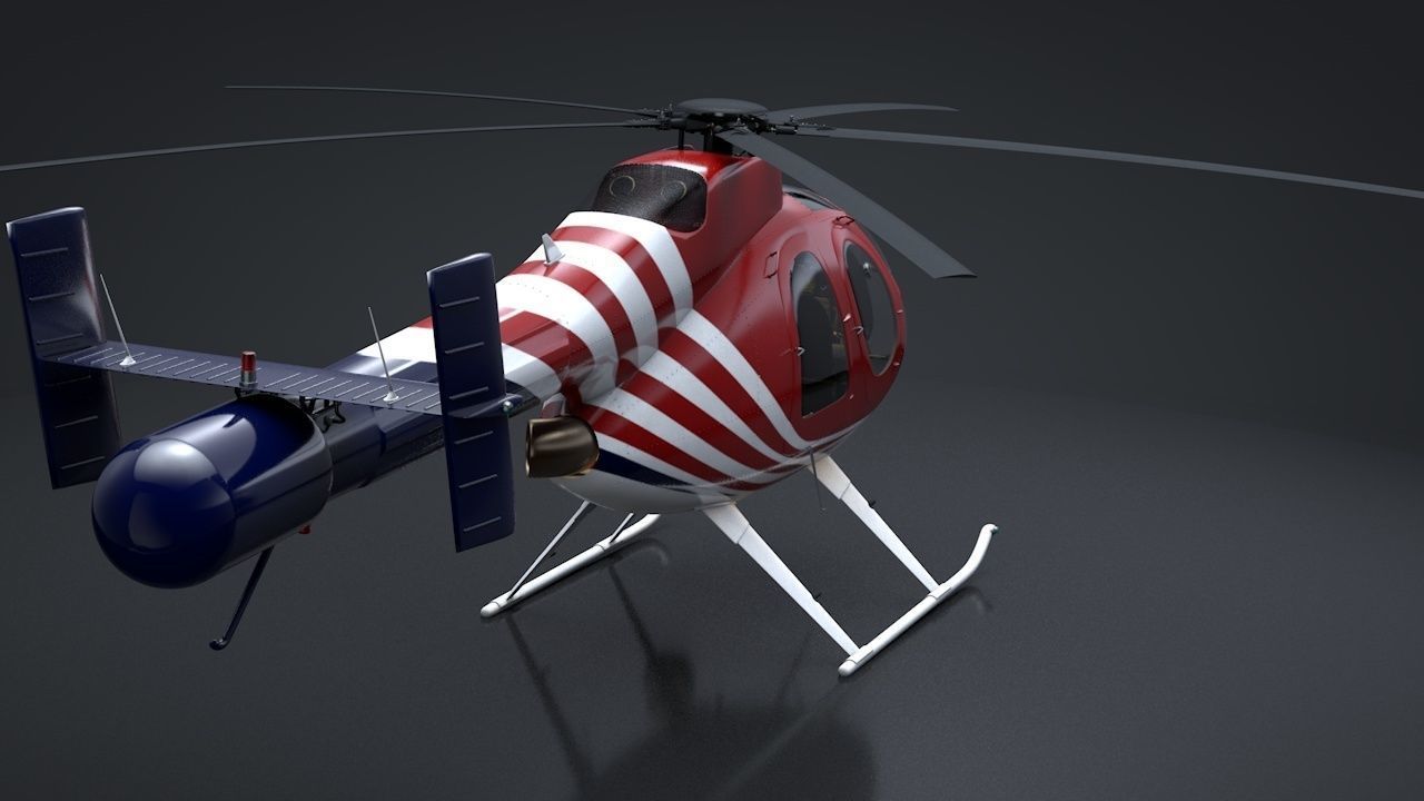 MD-520N NOTAR 3D model_8