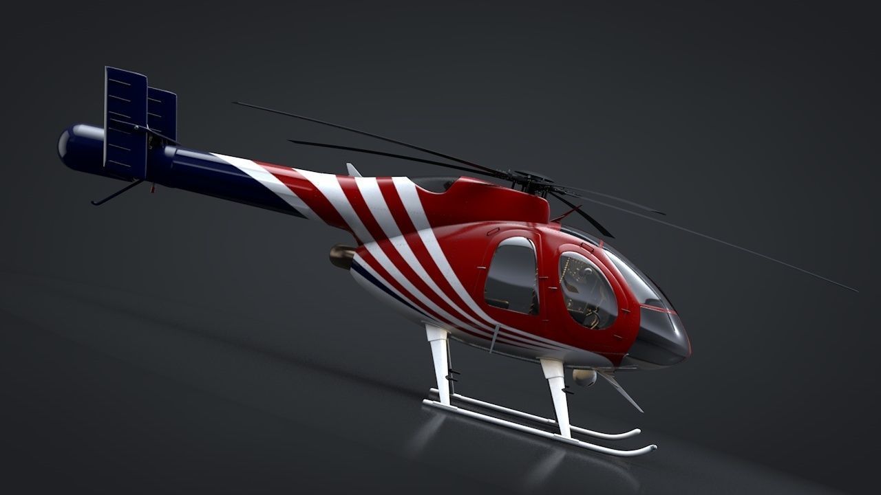 MD-520N NOTAR 3D model_5