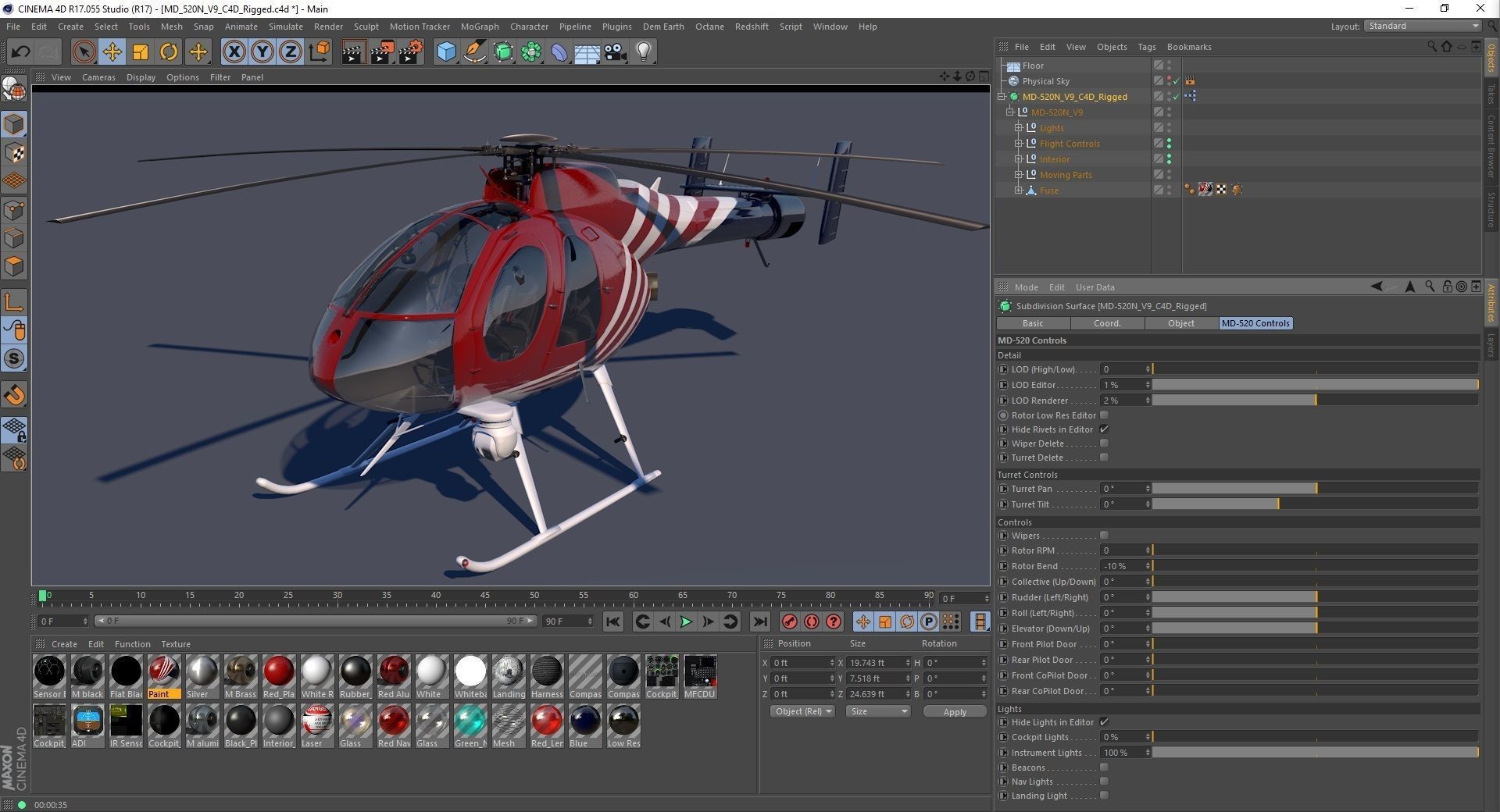 MD-520N NOTAR 3D model_29