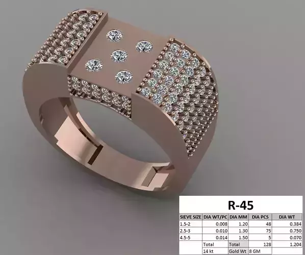 MALE RING 45