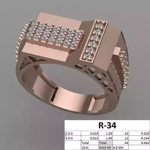 MALE RING 52