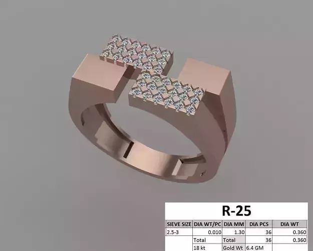 MALE RING 72
