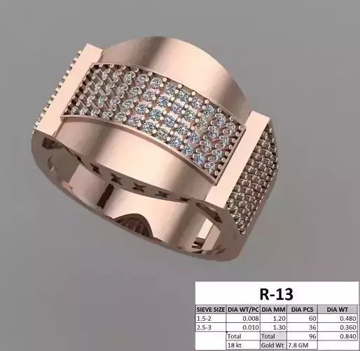 MALE RING 66
