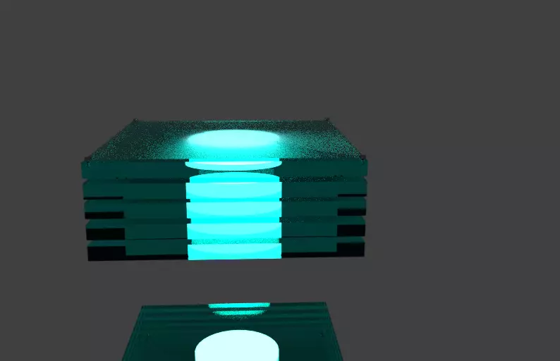 light front Free 3D model