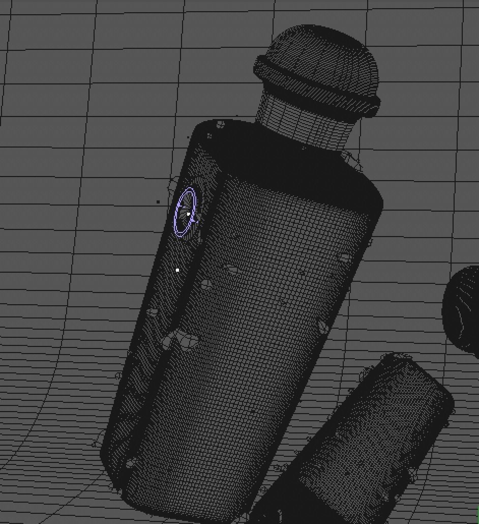 Hermes Cologne Bottles 3D model_2