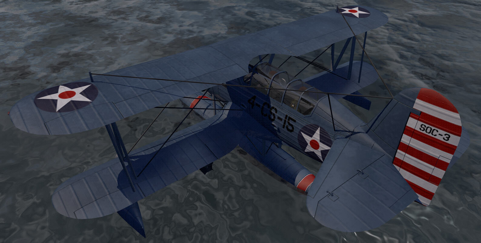 Curtiss SOC-3 Seagull 3D model_2