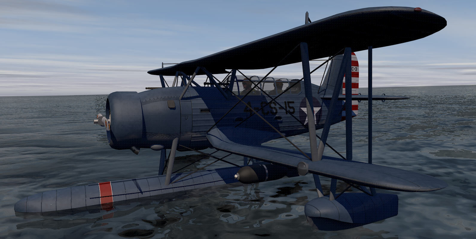 Curtiss SOC-3 Seagull 3D model_5