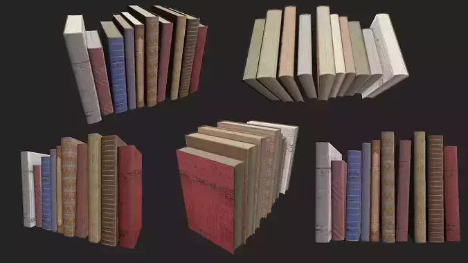 Old Books PBR pack