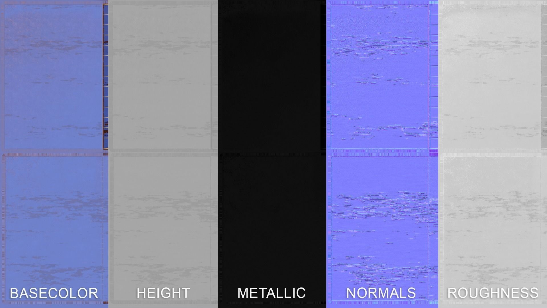 Old Books PBR pack Low-poly 3D model_5