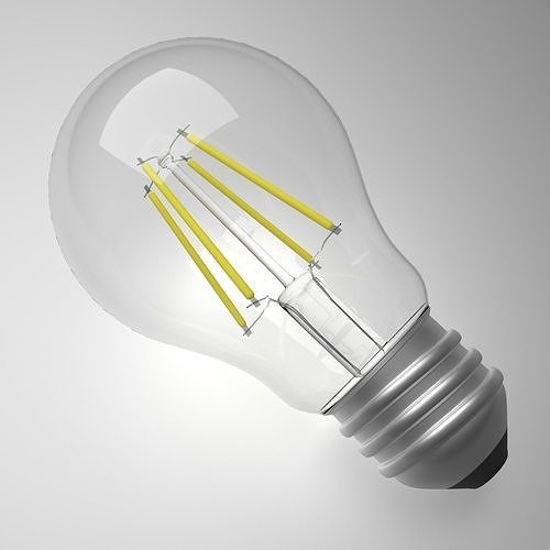  LED Light Bulb  3D model