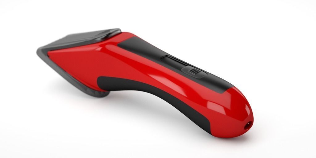 Electric Hair Clippers 3D model_1