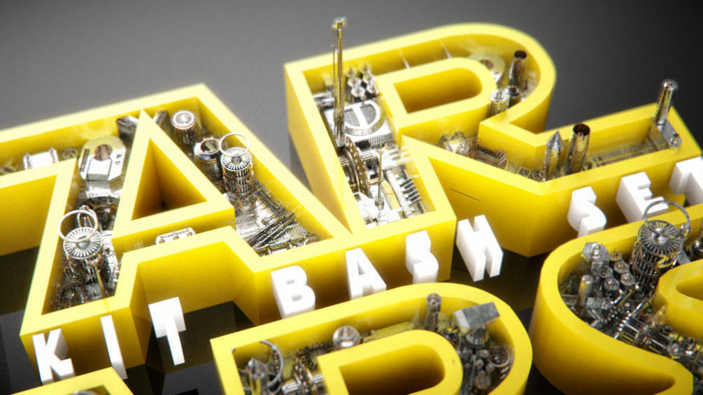 Star Wars Inspired Kitbash Set 3D model_4