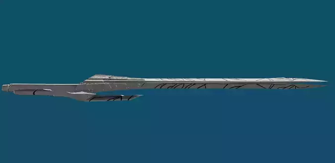 Gamora sword Guardians of the Galaxy  3D print model