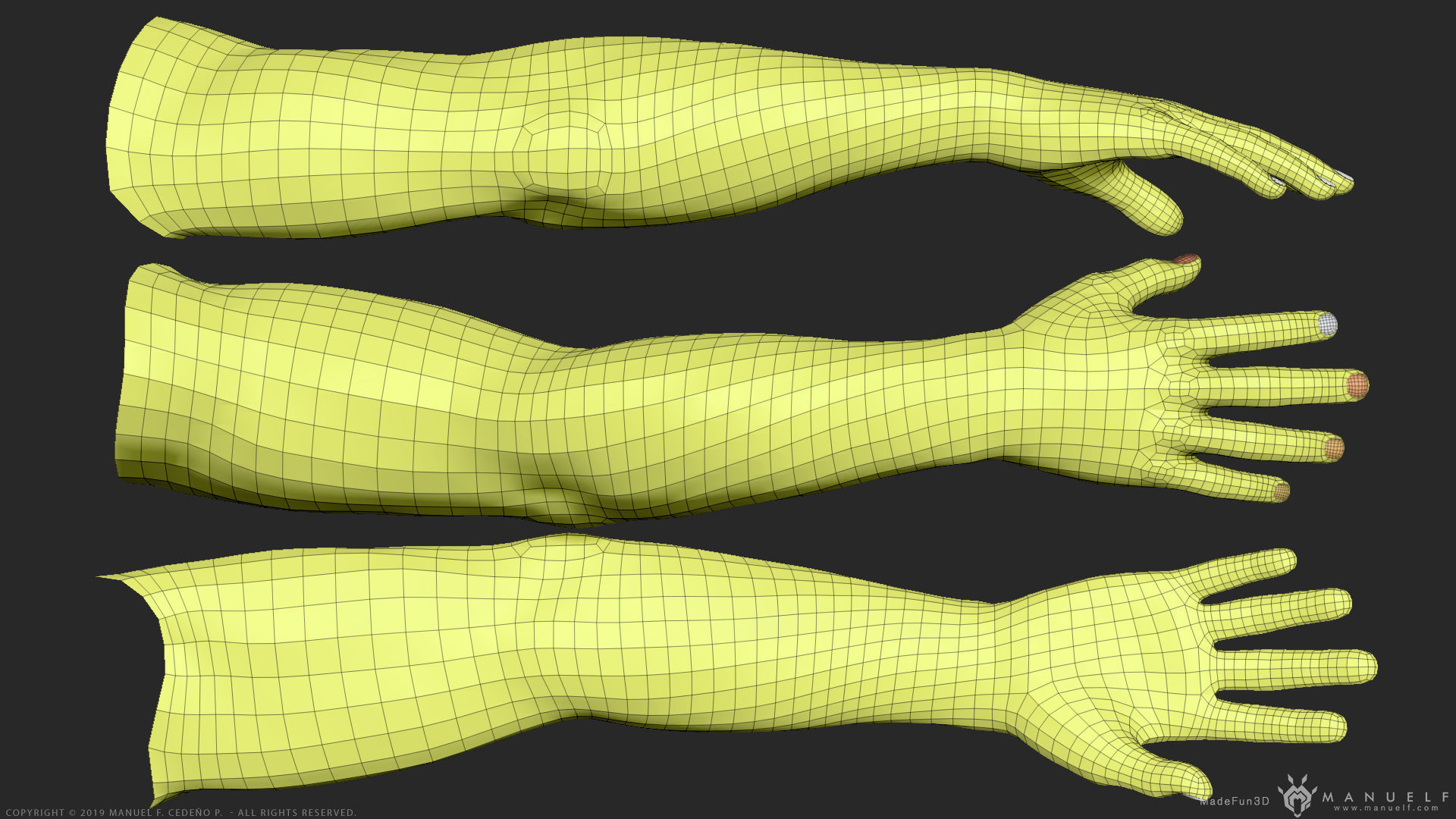 Human Character - Female and Male Basemesh Pack - Woman and Man 3D Model Collection_36