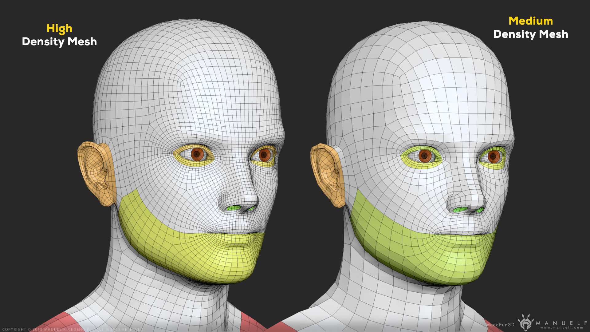 Human Character - Female and Male Basemesh Pack - Woman and Man 3D Model Collection_16