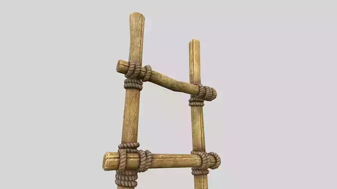 Wooden Ladder PBR