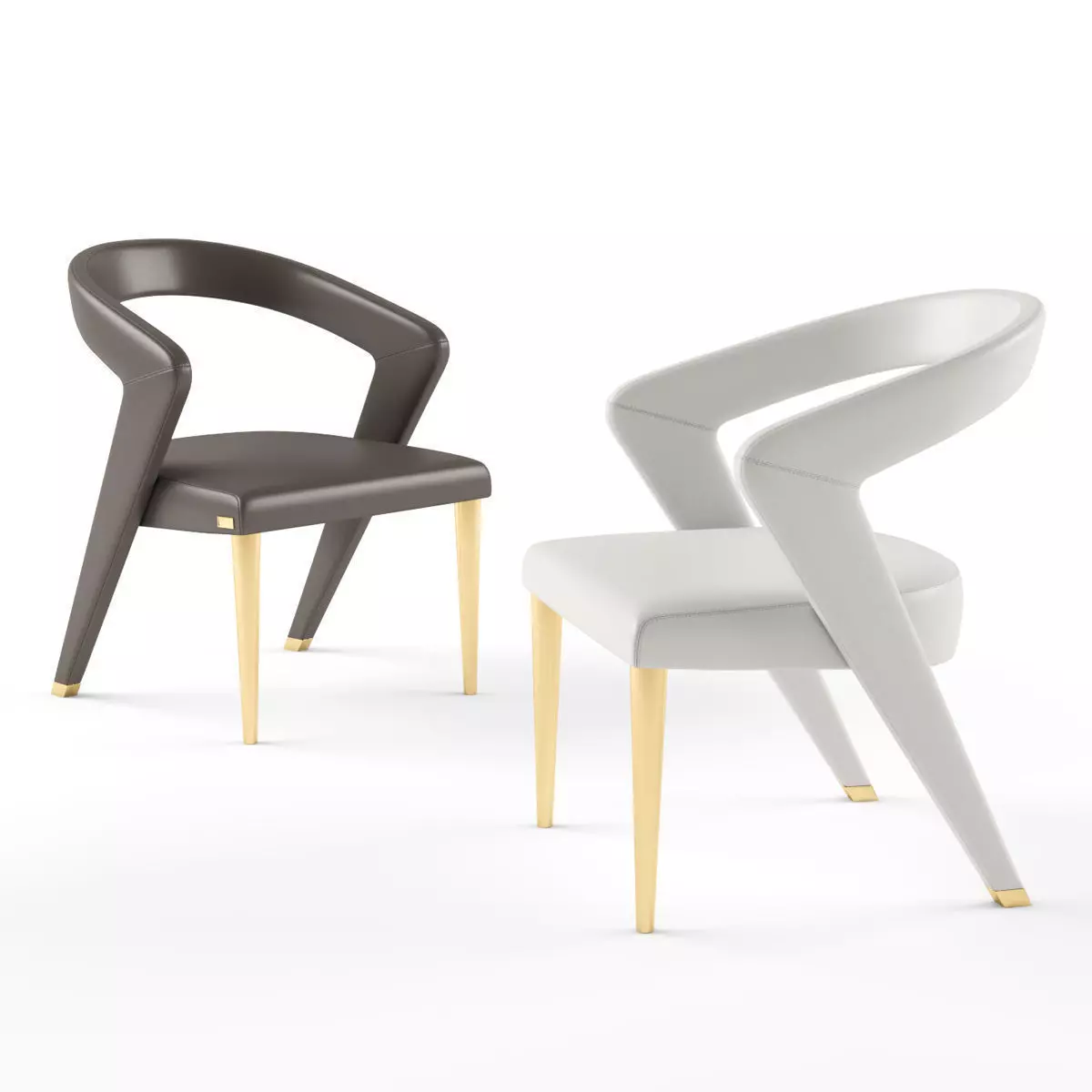 Bizzotto WAVE Chair Free 3D model_0