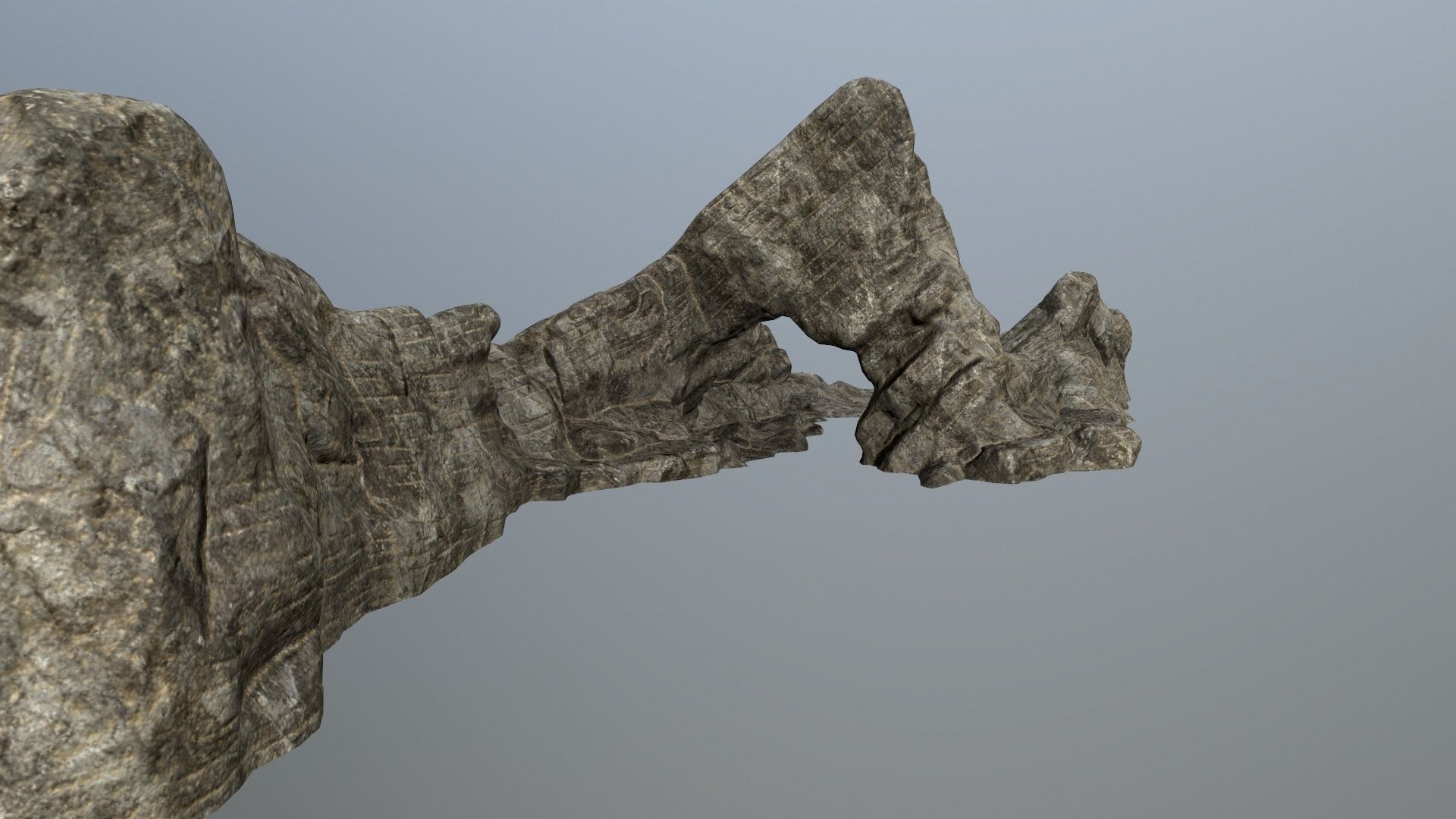 rocks rock Low-poly 3D model_11