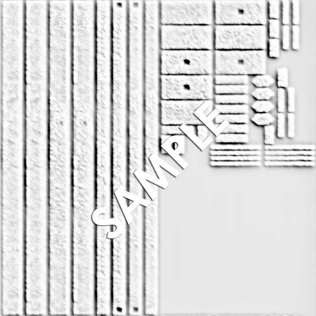 Balcony Fire Escape Ladder Low-poly 3D model_21