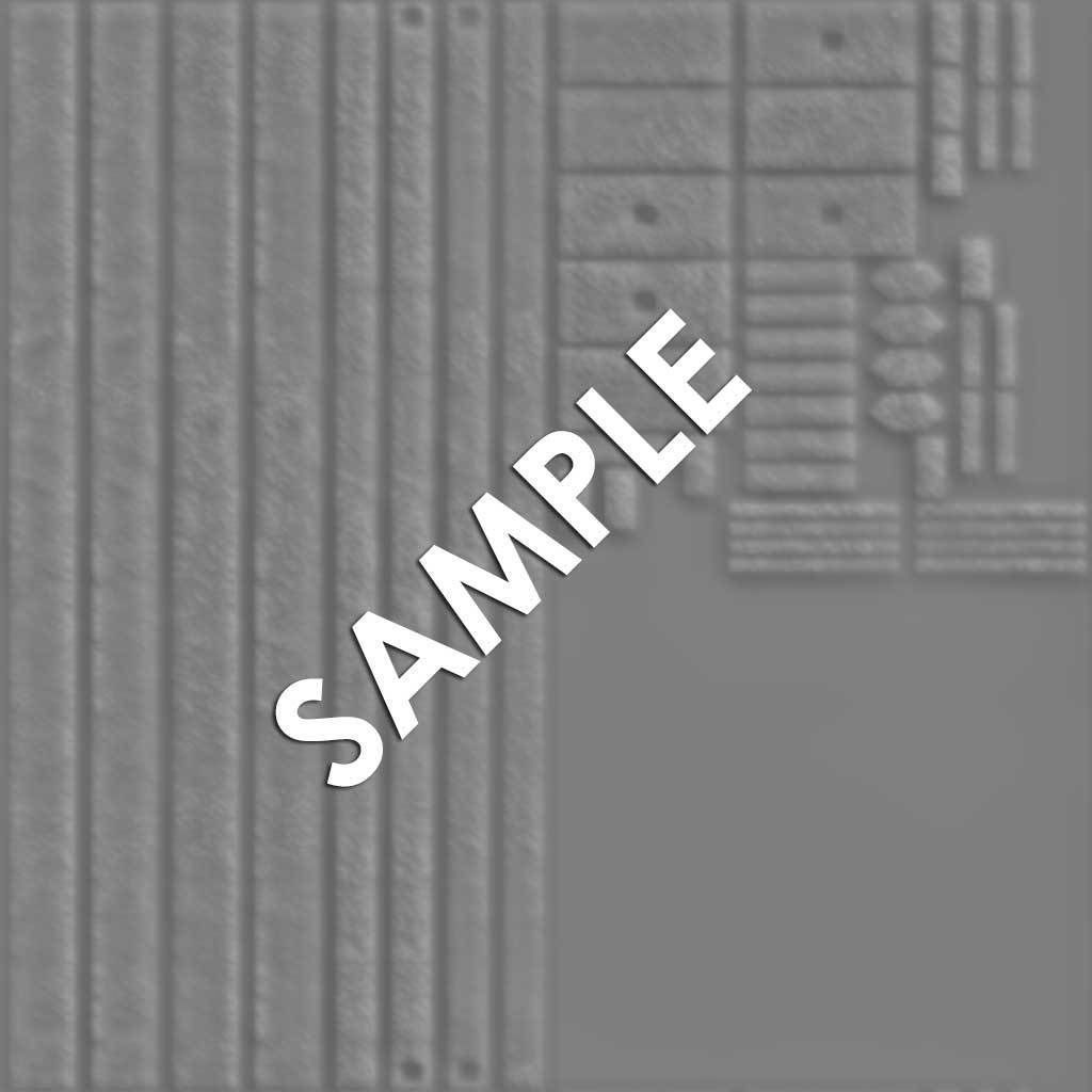 Balcony Fire Escape Ladder Low-poly 3D model_22