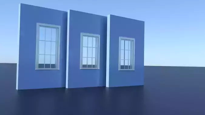 Casement Windows with Mullions PVC White 