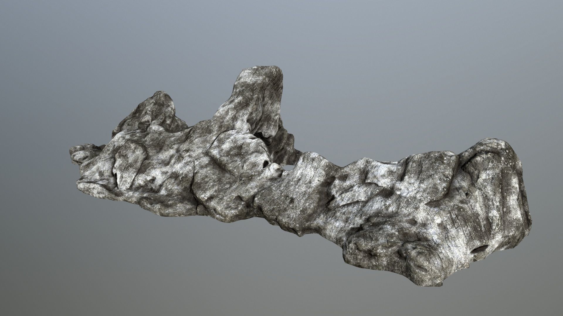 rocks rock Low-poly 3D model_4