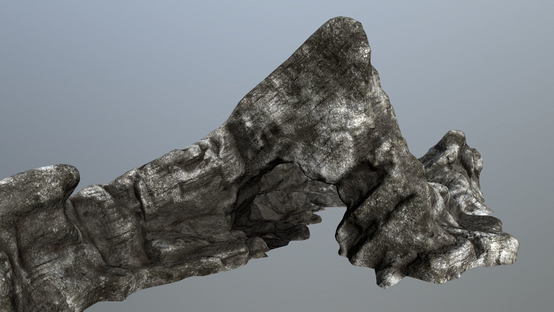 rocks rock Low-poly 3D model_11