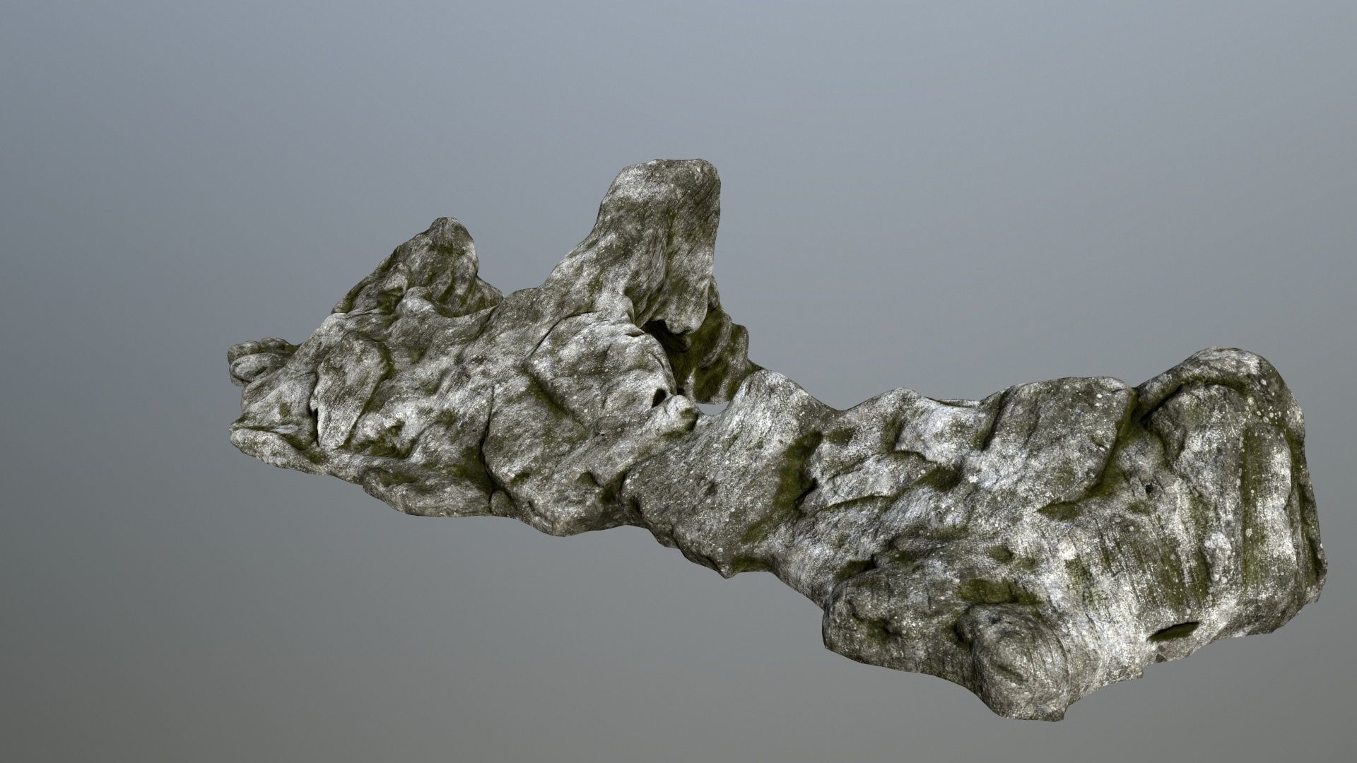 rocks rock Low-poly 3D model_4